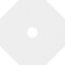 Ekena Millwork Logan Architectural Grade PVC Contemporary Ceiling Medallion, 18"OD x 3"ID x 6 1/4"C x 1"P CMP18LG-03000 - alternate 3